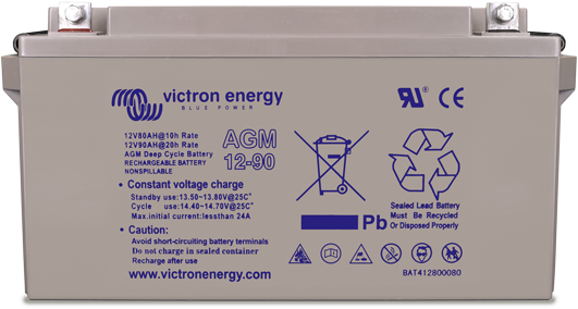 173_123_20170712114211 12V/38Ah AGM Deep Cycle Batt. - Görsel 1