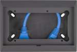 Wall mount enclosure for 65 x 120 mm GX-panels