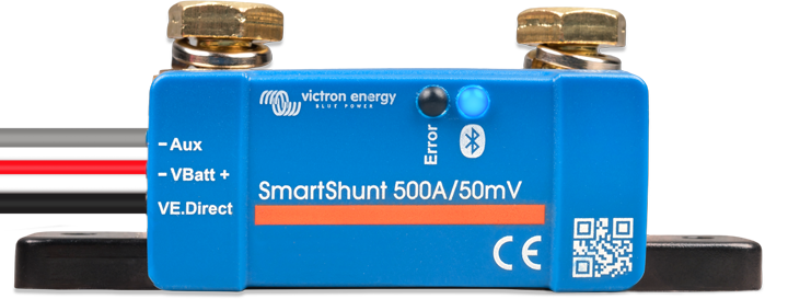 Smartshunt-IP65-NEW Ekransız Akü Monitörü IP65 Bluetooth Özellikli, SHU065220050, Victron - Görsel 1