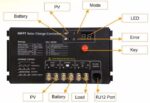 12/24V 10A MPPT Solar Charge Controller MT2410 - Görsel 3
