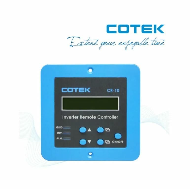 cr-10 Cotek SK Serileri için uzaktan kumanda ve gösterge CR-6 - Görsel 1